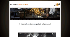 Desktop Screenshot of hultsbruk.se